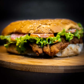 Hamburguesa de MILANESA DE POLLO CORCEGA